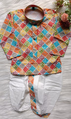 Boys MutiColor Dhoti Set