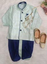 Infants Prince Look IndoWestern  set - Chain and shoes included