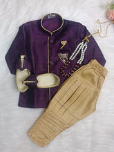 Infants Traditional IndoWestern  set - Chain and shoes included