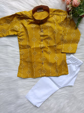 Boys Gold Kurta set