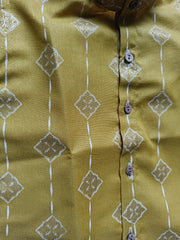 Boys Gold Kurta set