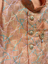 Boys Premium Earth 4 piece Jacket Set - Dhoti Pant included