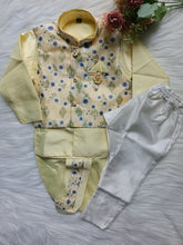 Boys Smoke Premium 4 piece Jacket Set - Dhoti & Pant included