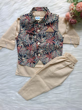 Boys Almond Floral soft cotton 3 piece Set