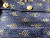 Navy blue golden