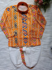 Boys Golden Bell Dhoti Set
