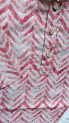 Boys Rose Vale Kurta Set - Sequence Embroidery