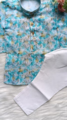 Boys Ocean Kurta Set