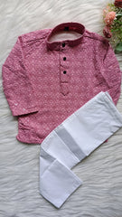 Georgette Sequence Mauve Pink Kurta set