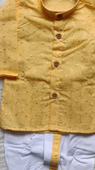 Boys Luxor Gold Oxide Dhoti Set