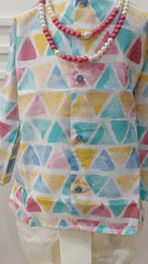 Boys Robin Blue Dhoti set - Chain and Shoes Included