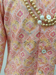 Boys Little Maharaja Dhoti set - Chain and Shoes Included