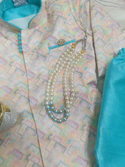 Mini Prince Dhoti Pant Combo - Shoes Chain Included