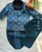 Boys Premium Jaguar 2 in 1 Kurta - Dhoti and pant set Included