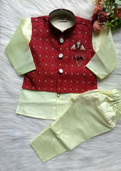 Boys Garden Pond 3 Piece Jacket Set