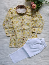 Boys Light Shade  Cotton kurta set