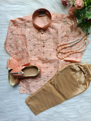 Boys - Mongoose Kurta Set with chain