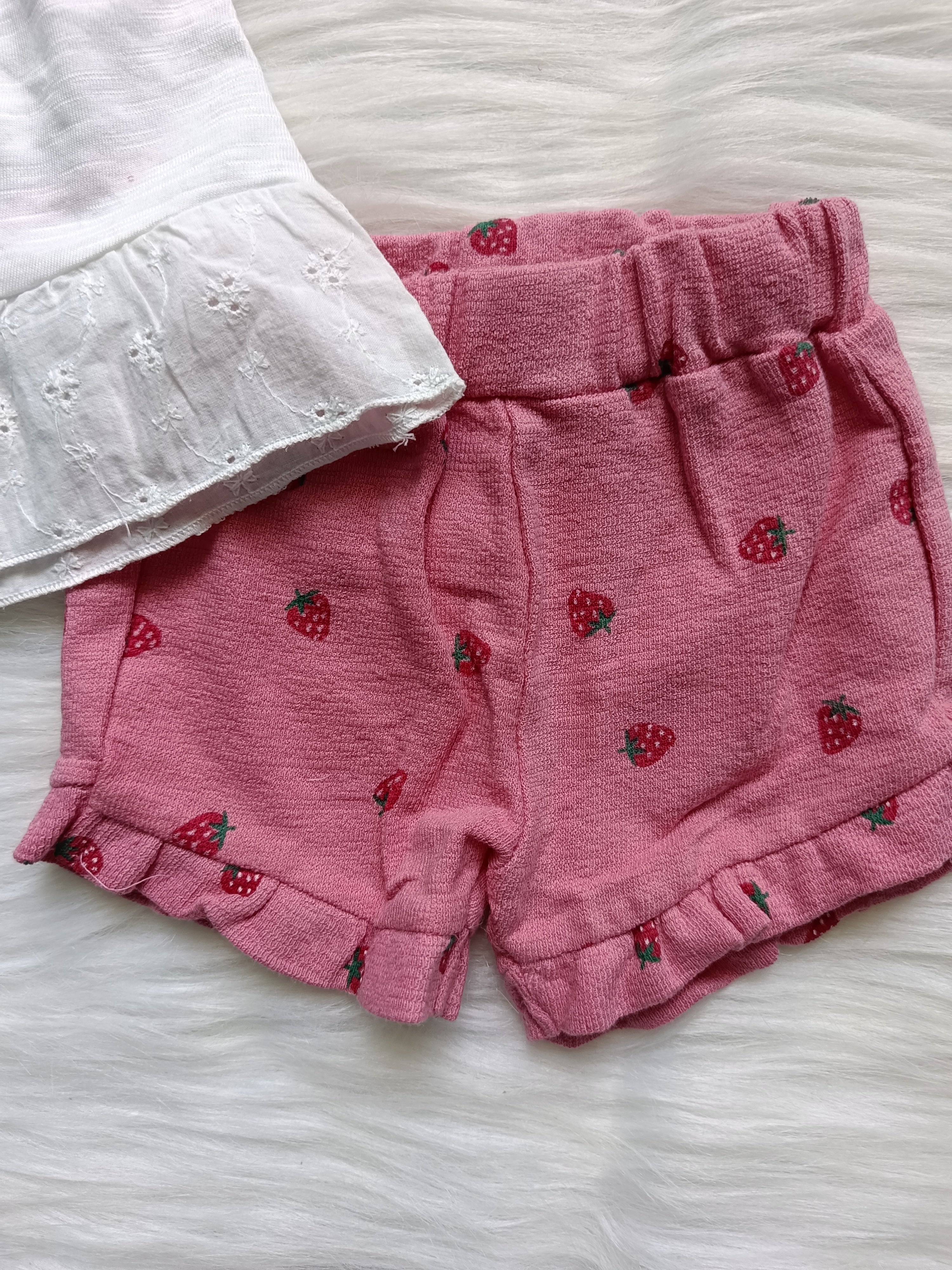 2 Piece Short set - Strawberry