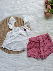 2 Piece Short set - Strawberry