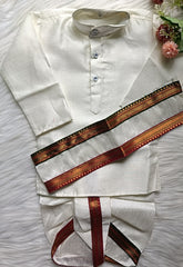 Boys Traditional Dhoti Kurta set - Kanduva