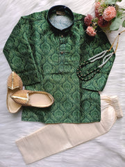 Boys Cactus Kurta set - Chain and Shoes Included