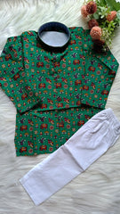 Greenmulticolor kurtaset