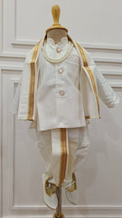 Infants Traditional forever Dhoti Set - Chain and Shoes Included