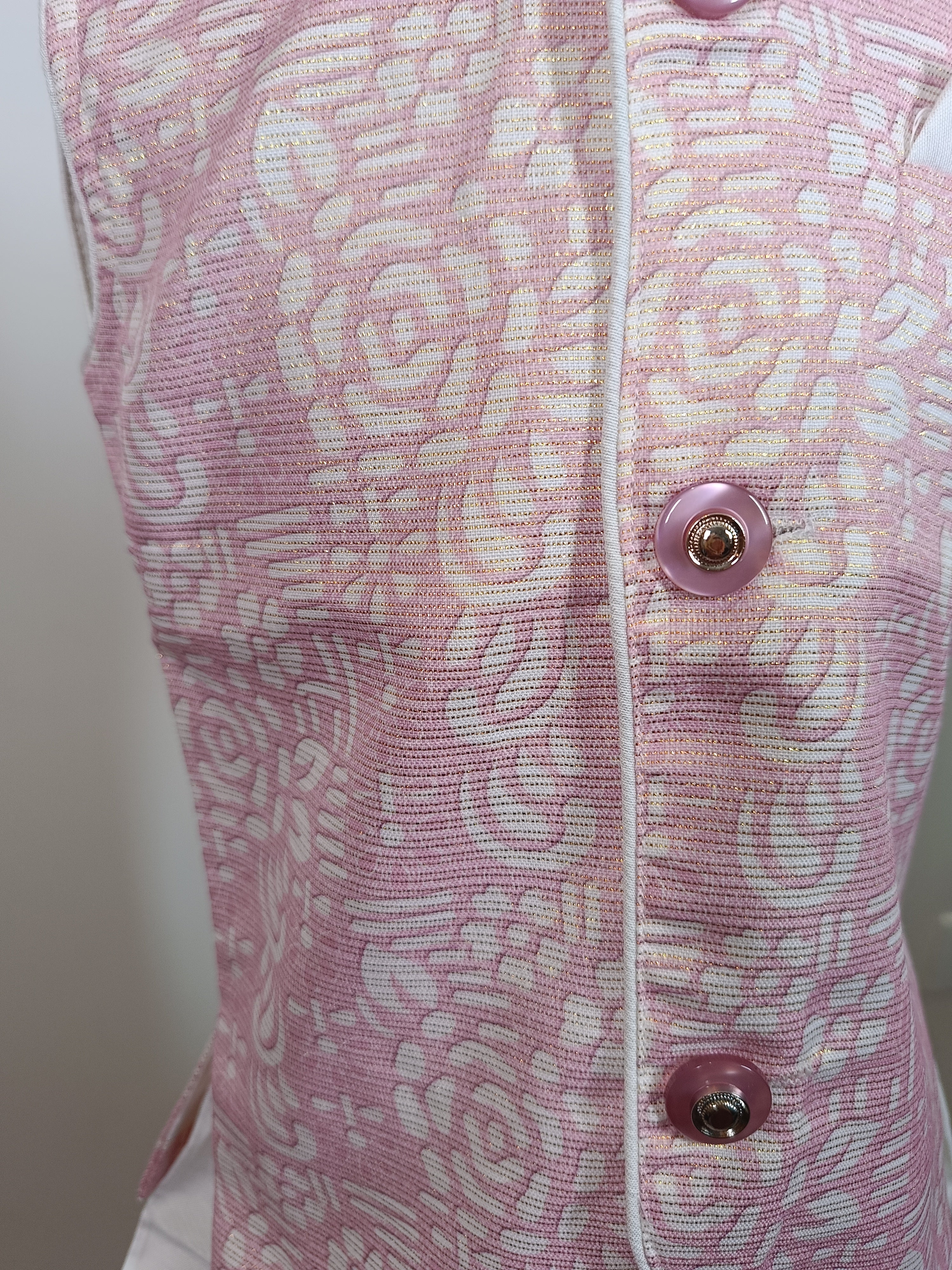 Pastel Pink Royal Dhoti Set