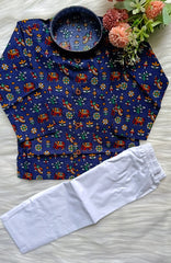 Boys Bluewood Kurta Set