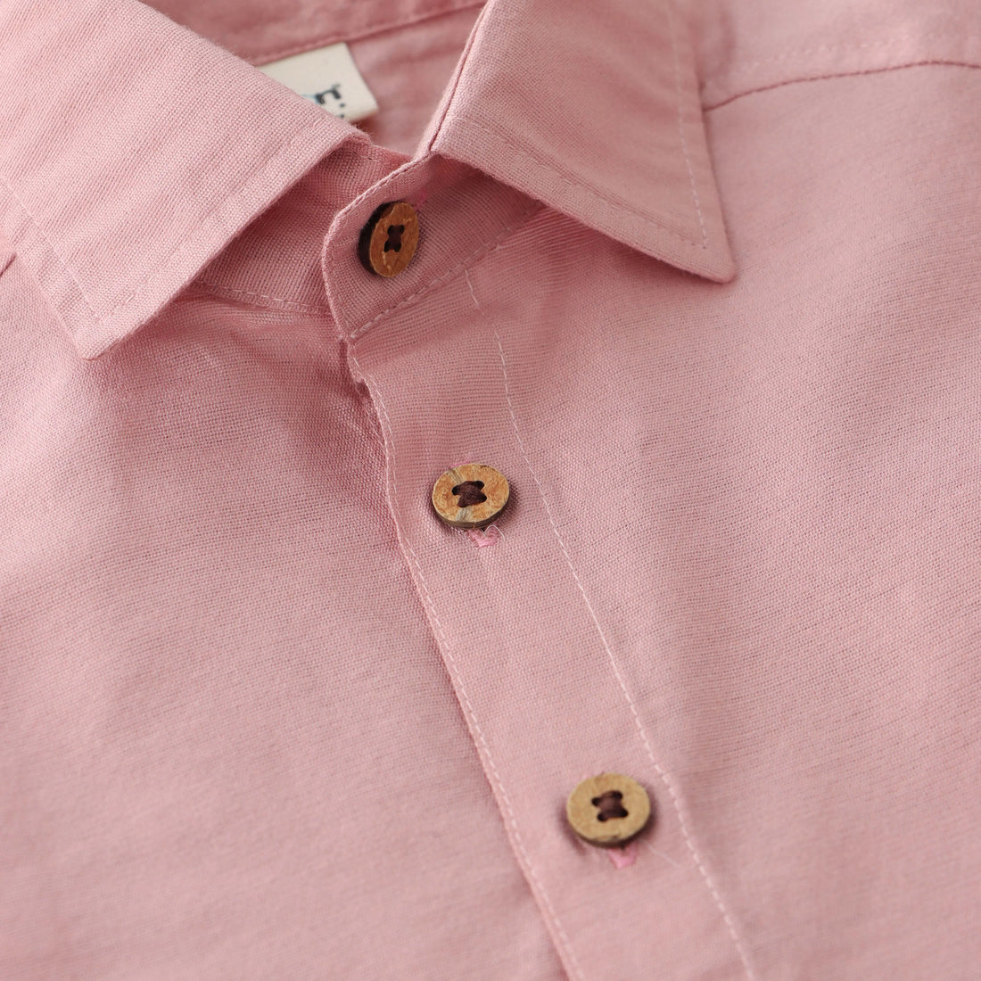 Pink Delight: Boys Ethnic Shirt and Pancha Ensemble